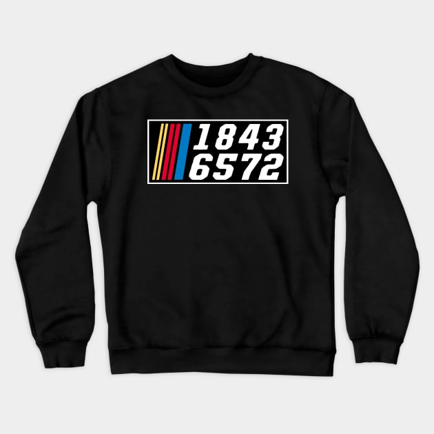 1843 Crewneck Sweatshirt by Luna Lovers